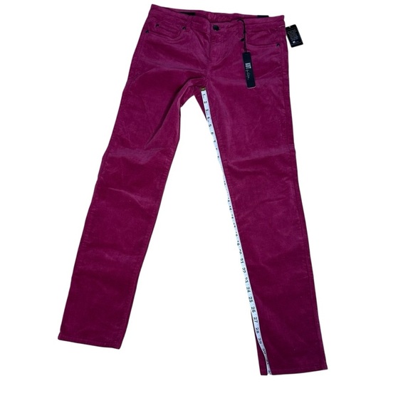 NWT Kut From the Kloth Dark Pink Corduroy Diana Skinny Pants. Size 12 - Picture 3 of 11